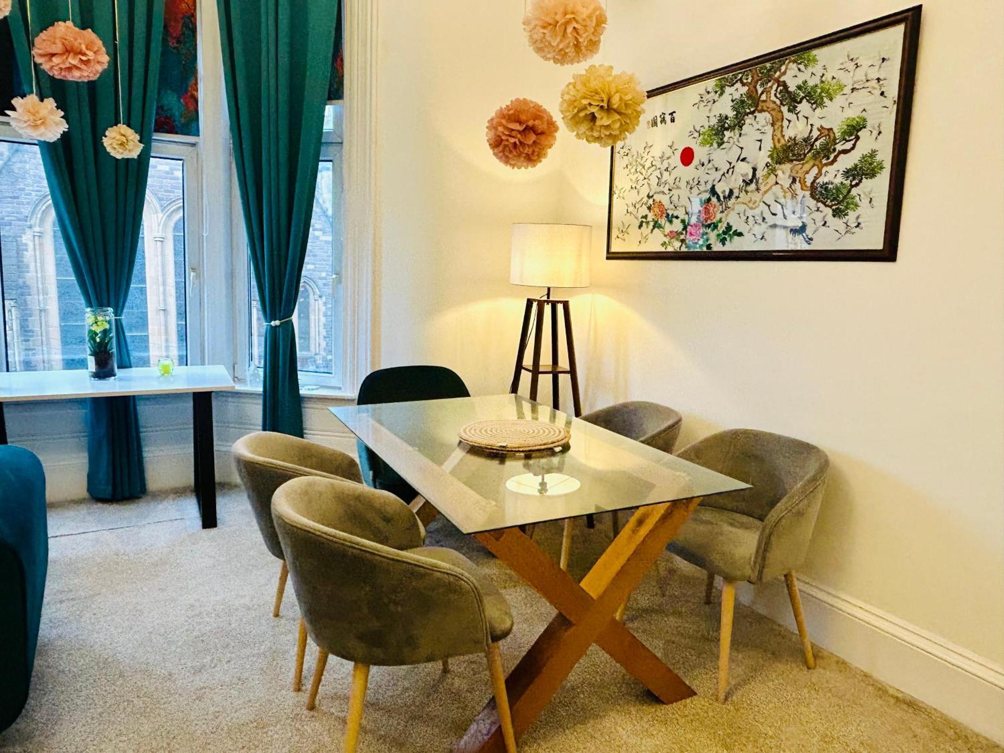 Glasgow Center/West End Apartment Buitenkant foto