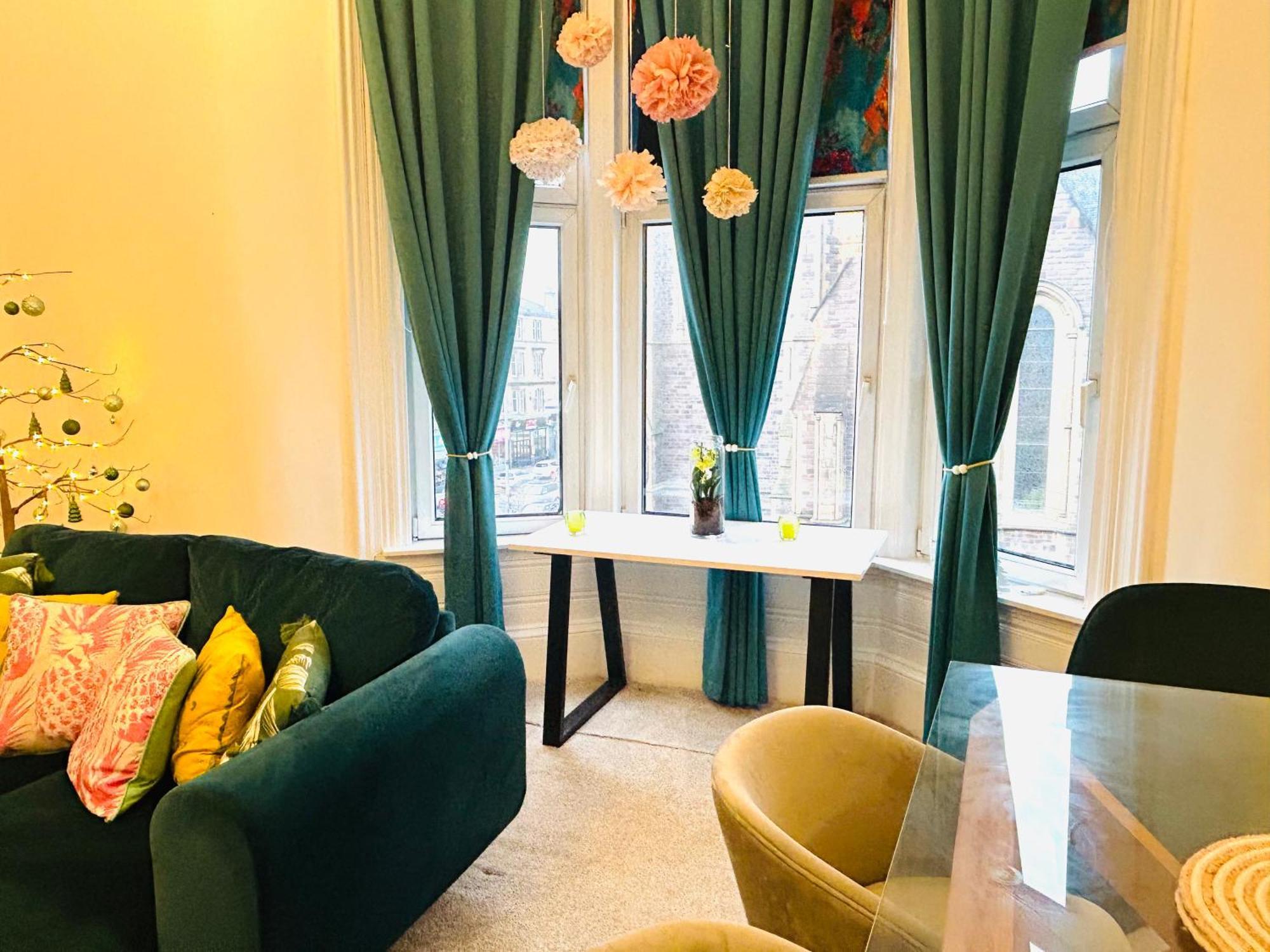 Glasgow Center/West End Apartment Buitenkant foto